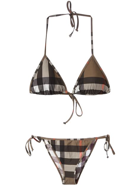 bikini burberry style|Burberry bikinis for women.